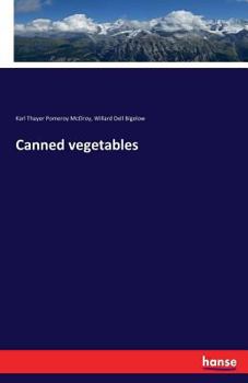 Paperback Canned vegetables Book