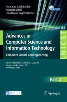 Paperback Advances in Computer Science and Information Technology. Computer Science and Engineering: Second International Conference, Ccsit 2012, Bangalore, Ind Book