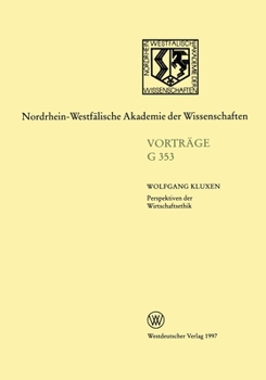 Paperback Perspektiven der Wirtschaftsethik: 401. Sitzung am 16. April 1997 in Düsseldorf [German] Book