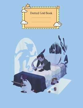 Dotted Grid Book: Disney Peter Pan Peters Shadow Mischief Scene Peter Pan Theme Dotted Grid Notebook for Girls Teens Kids Journal for Kids Blank Lined 110 Pages of 8.5x11 The Diary and Journals