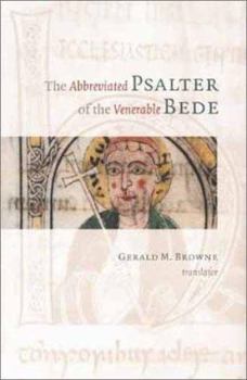 Hardcover The Abbreviated Psalter of the Venerable Bede Book