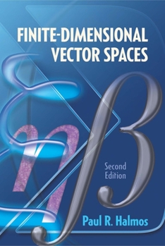 Paperback Finite-Dimensional Vector Spaces: Second Edition Book