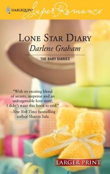 Mass Market Paperback Lone Star Diary [Large Print] Book