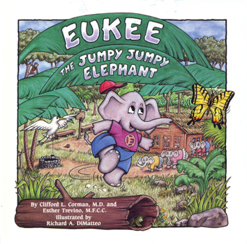 Hardcover Eukee the Jumpy Jumpy Elephant Book