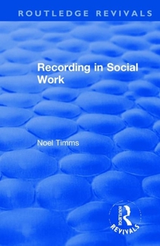 Paperback Recording in Social Work Book