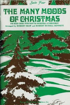 Paperback The Many Moods of Christmas: Suite 4, SATB (English Language Edition) (Lawson-Gould) Book