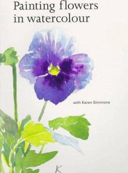 Paperback Painting Flowers in Watercolour Book