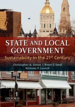Paperback State and Local Government: Sustainability in the 21st Century Book