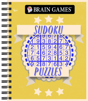 Spiral-bound Brain Games - Sudoku Puzzles (a Fun and Brainy Puzzle Workout) [Large Print] Book