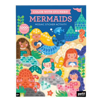 Misc. Mosaic Sticker Activity: Mermaids [Spanish] Book