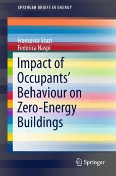 Paperback Impact of Occupants' Behaviour on Zero-Energy Buildings Book