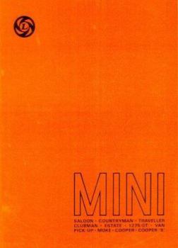 Paperback Mini Workshop Manual: Saloon, Countryman and Traveller, Clubman, Estate and 1275 GT, Van, Pick-Up and Moke, Cooper and Cooper 'S' Book