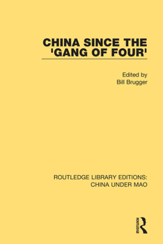 Paperback China Since the 'Gang of Four' Book