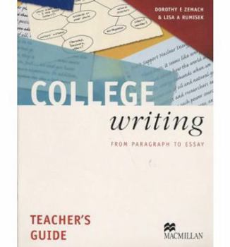 Paperback College Writing: From Paragraph to Essay Book
