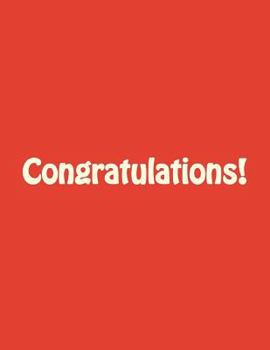 Paperback Congratulations! [Large Print] Book