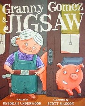 Hardcover Granny Gomez & Jigsaw Book