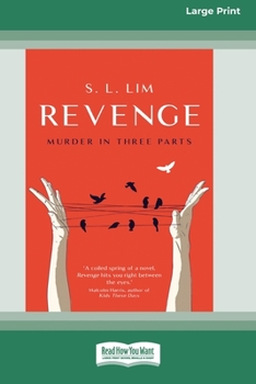 Paperback Revenge: murder in three parts [Large Print 16pt] [Large Print] Book