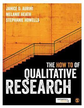Hardcover The How to of Qualitative Research Book