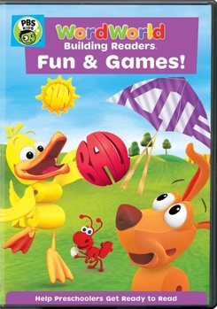 DVD Wordworld: Fun and Games Book