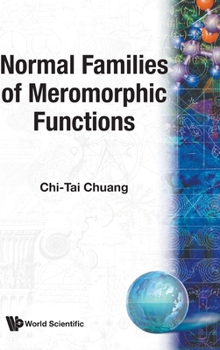 Hardcover Normal Families of Meromorphic Functions Book