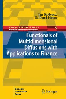 Paperback Functionals of Multidimensional Diffusions with Applications to Finance Book