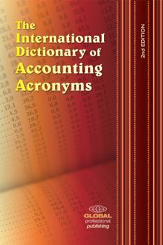 Paperback International Dictionary of Accounting Acronyms Book