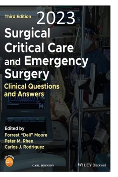Paperback 2023 Surgical Critical Care and Emergency Surgery Book