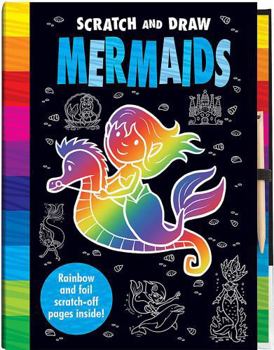 Hardcover Mermaids Scratch & Draw Book