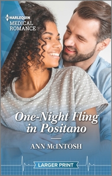 Mass Market Paperback One-Night Fling in Positano [Large Print] Book