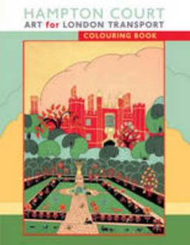 Hampton Court Art for London Transport Coloring Book