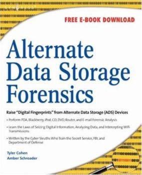 Paperback Alternate Data Storage Forensics Book
