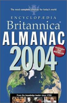 Hardcover Encyclopedia Britannica Almanac Book