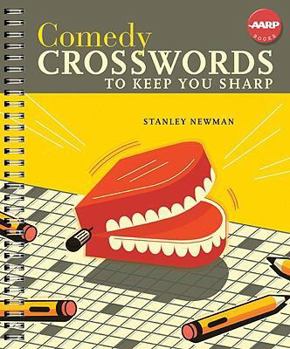 Spiral-bound Comedy Crosswords to Keep You Sharp Book