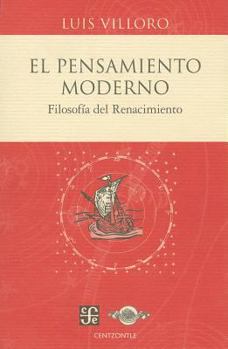 Paperback El Pensamiento Moderno: Filosofia del Renacimiento [Spanish] Book