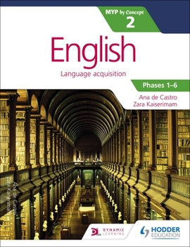 Paperback English for the Ib Myp 2: Hodder Education Group Book