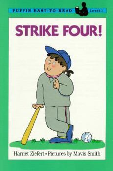 Paperback Strike Four!: Level 1 (Easy-to-Read, Puffin) Book