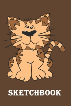 Sketchbook: kitten sketchbook,kitten gift for teens, kitten gift for cat lover-120 pages(6"x9") Matte cover Finish