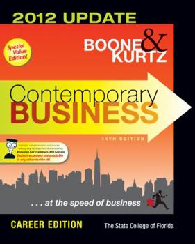 Unknown Binding Boone & Kurtz Contemporary Business - 2012 Update - Career Edition Book