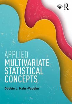 Paperback Applied Multivariate Statistical Concepts Book