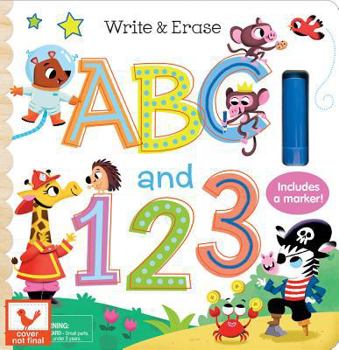 Board book Write & Erase ABC and 123 Book