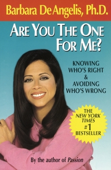 Paperback Are You the One for Me?: Knowing Who's Right and Avoiding Who's Wrong Book