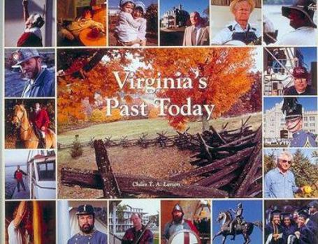 Hardcover Virginia's Past Today Book