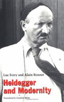 Hardcover Heidegger and Modernity Book