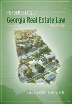 Paperback Fundamentals of Georgia Real Estate Law Book