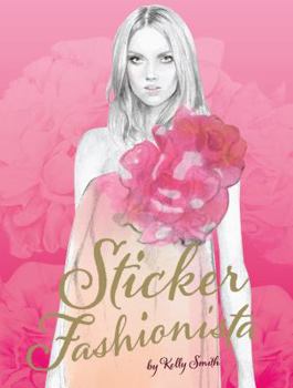 Paperback Sticker Fashionista Book