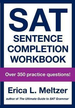 Paperback SAT Sentence Completion Workbook Book