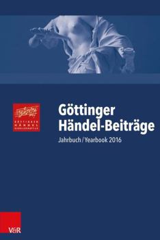 Hardcover Gottinger Handel-Beitrage, Band 17: Jahrbuch/Yearbook 2016 [German] Book