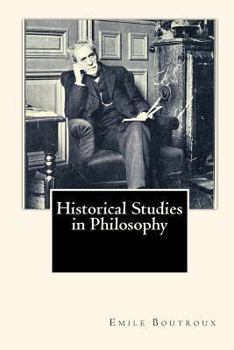 Paperback Historical Studies in Philosophy Book
