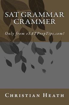 Paperback SAT Grammar Crammer Book