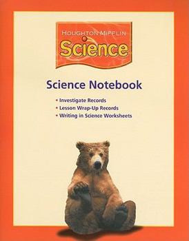Paperback Houghton Mifflin Science: Science Notebook (Consumable) Grade 2 Book
